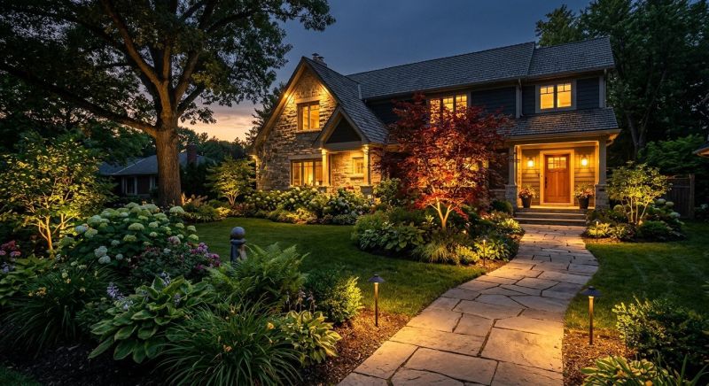Landscape Lighting Installation in Utah County, UT