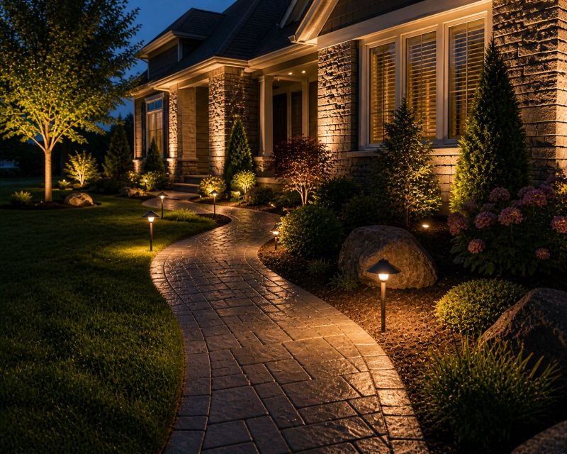 Landscape Lighting Installation in Olathe, KS