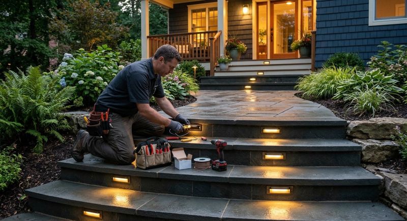 Outdoor Lamp Installation in Olathe, KS